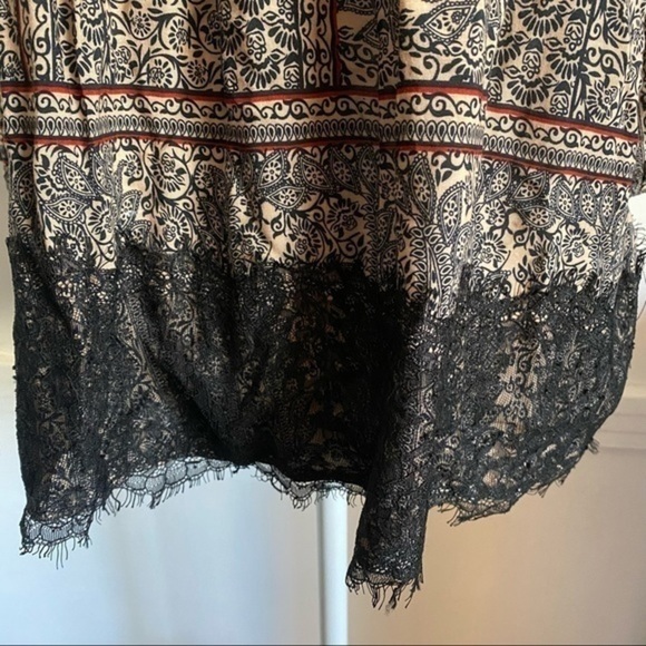 Anthropologie Vanessa Virginia • Augusta Off-Shoulder Lace Blouse - Picture 4 of 6